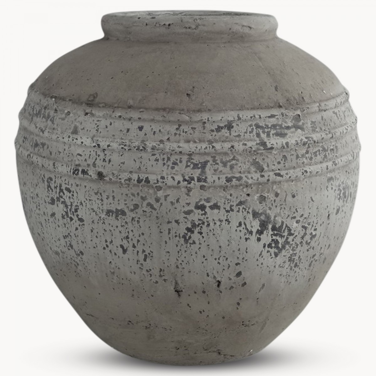 Birkdale Stone Rounded Pot | Flowers, Vases & Baskets | One World