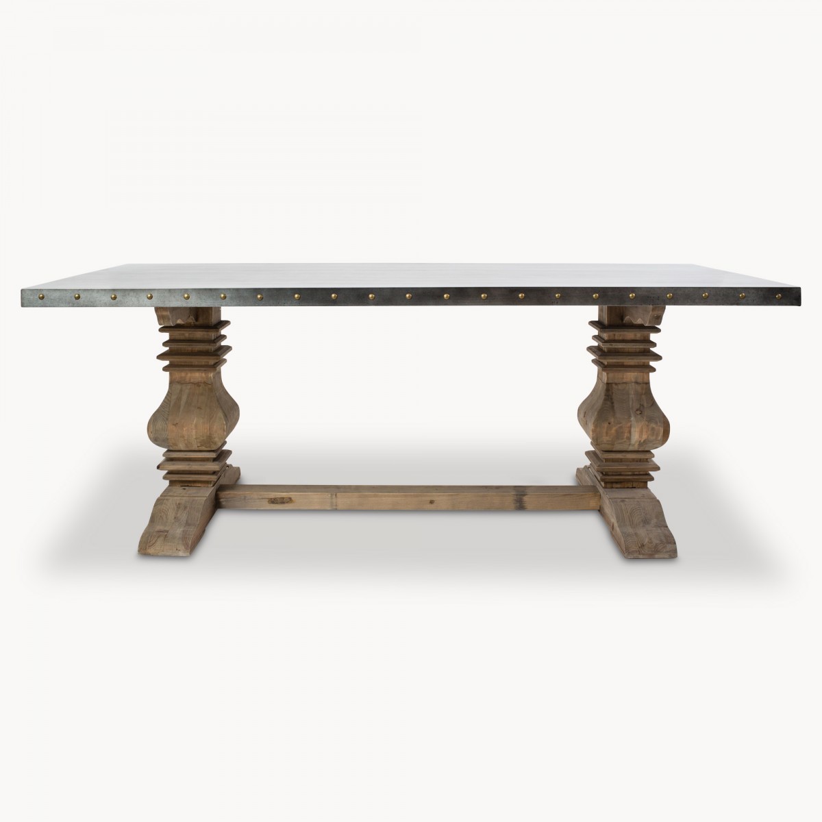 Kingsland Metal Top Dining Table One World