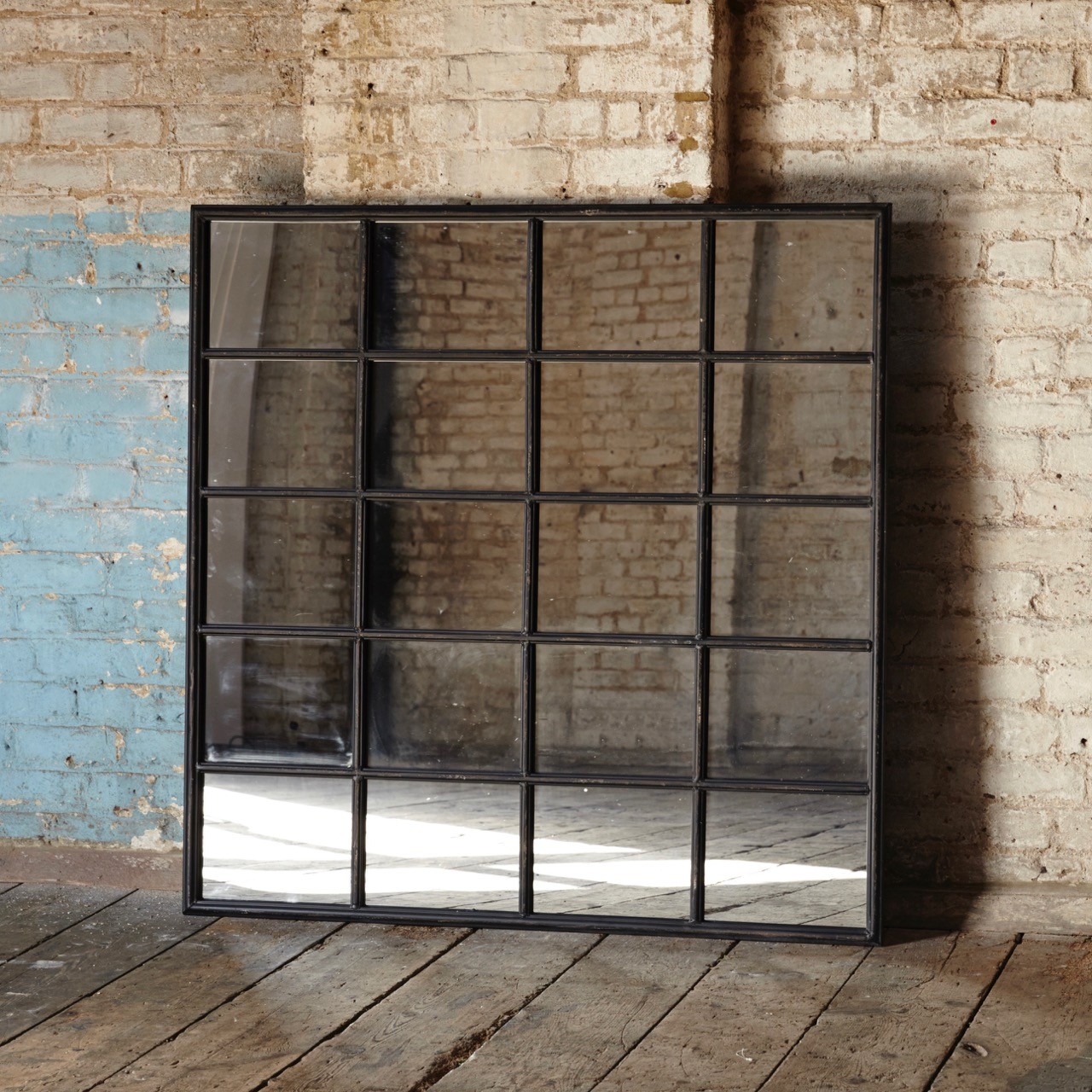 Brookby Black Window Mirror Mirrors One World