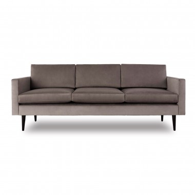 Swyft Model 01 Velvet 3 Seat Sofa - Elephant | One World
