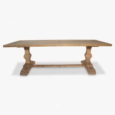 Woodcroft Reclaimed Pine Dining Table | One World