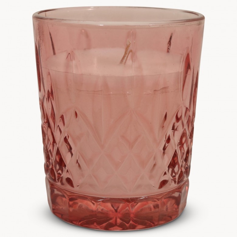 Claymore Brown Glass Candle Homeware One World