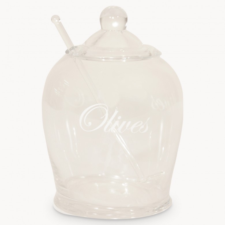 Edgemead Olive Jar with Spoon One World