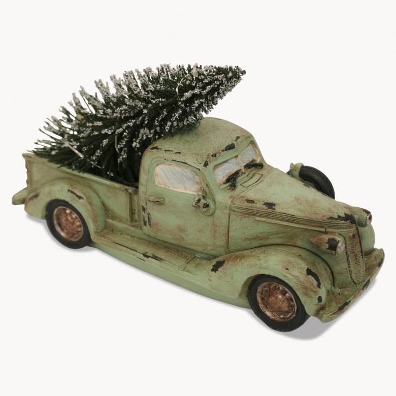 Goodwood LED Vintage Truck with Christmas Tree One World