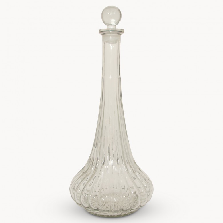 Kelston Tall Glass Large Decorative Bottle One World