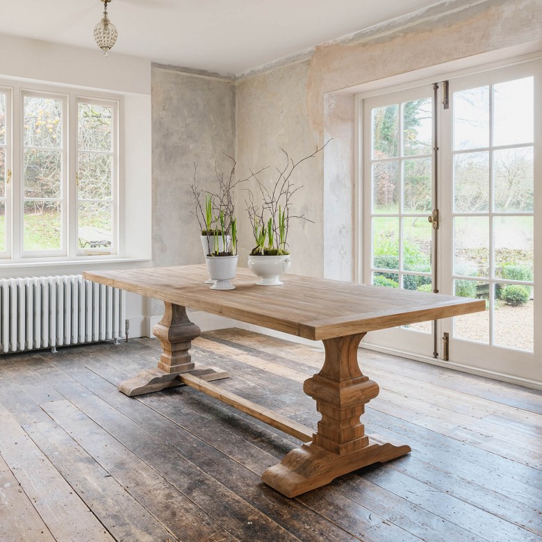 Lulworth Recycled Teak Dining Table