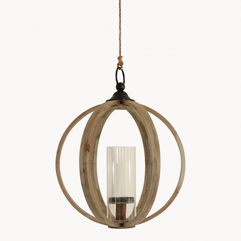 Maitland Hanging Globe Candle Holder One World