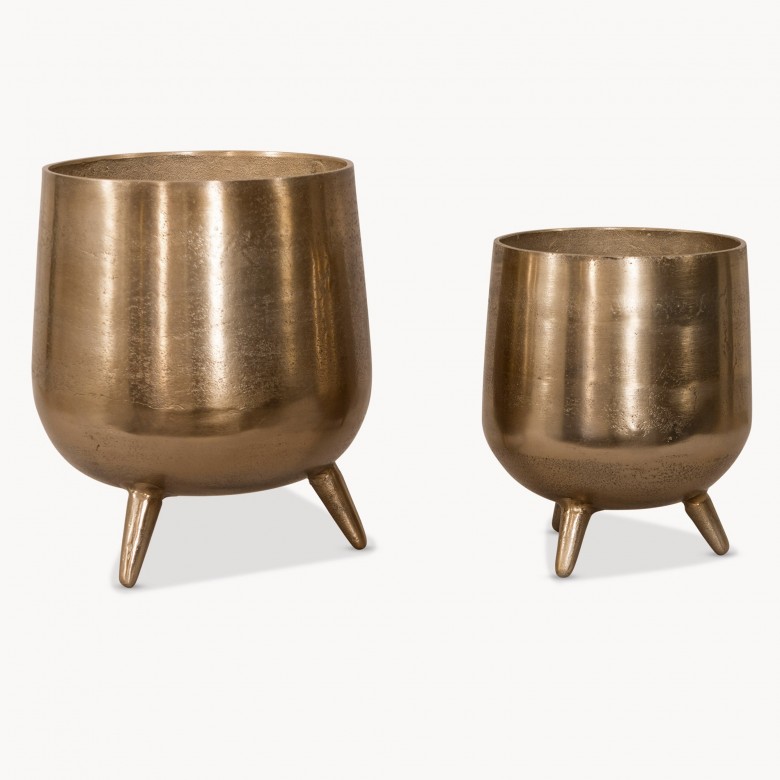 Hatfield Aluminium Planters Set of 2 Homeware One World