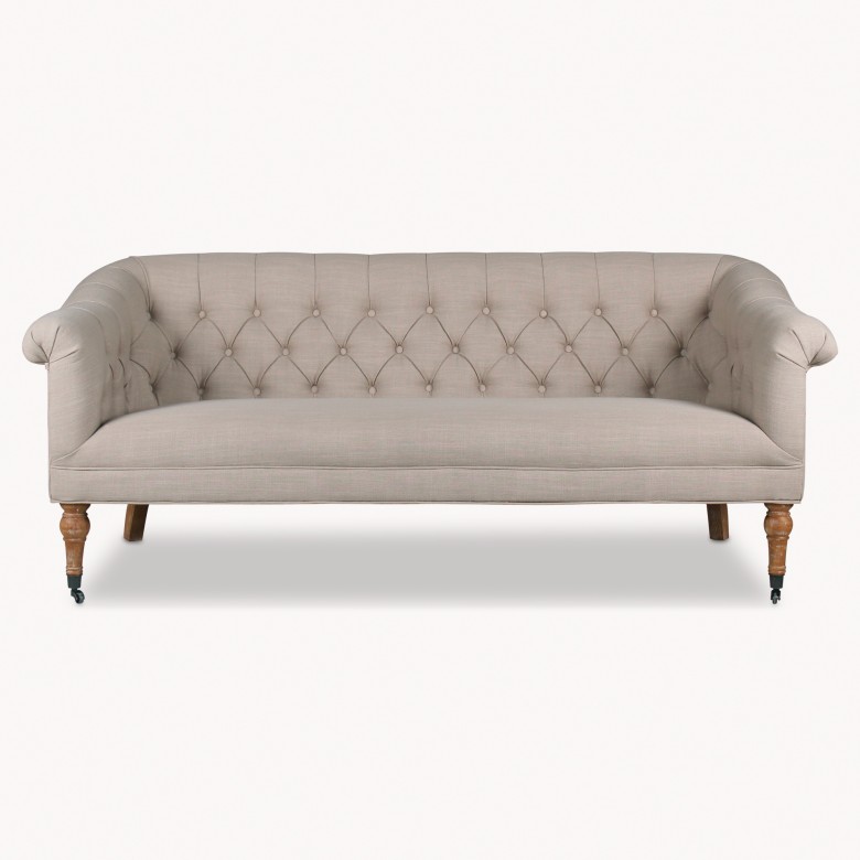 Norton Curved Button Back Sofa One World