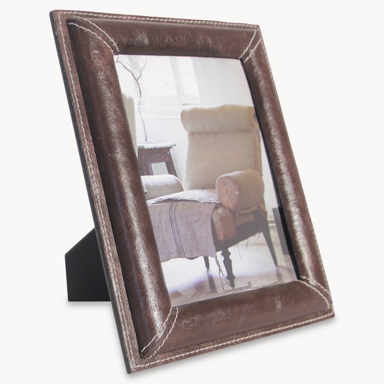 Redlands Vintage Brown Leather Frame One World