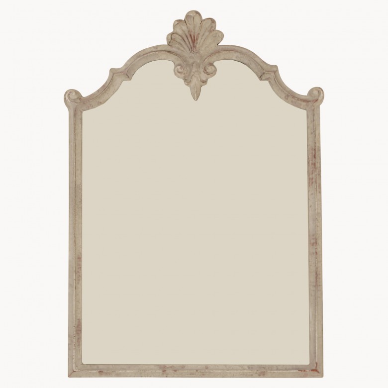 Sunningdale Distressed White Small Wall Mirror | Mirrors ...