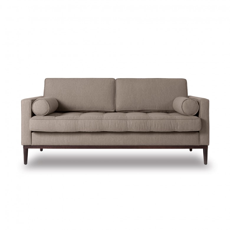 Swyft Model 02 Linen 2 Seat Sofa - Pumice 