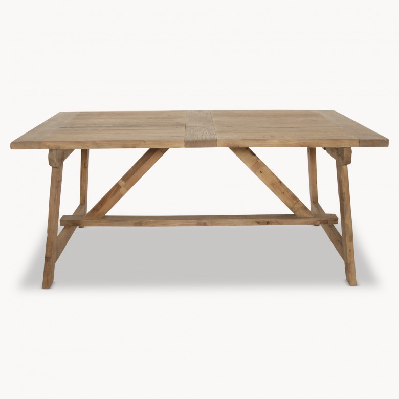 Woodcroft Reclaimed Elm Dining Table | Tables | One World