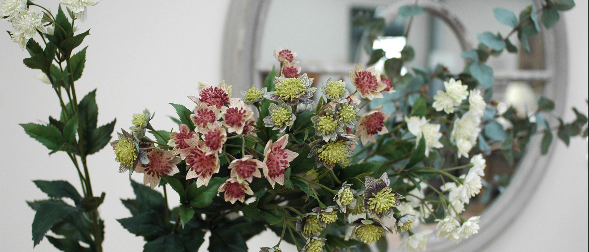 faux flowers for Mother's Day