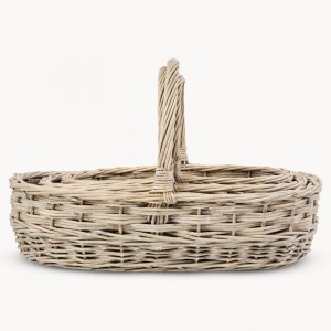 Willow baskets for modern rustic interior