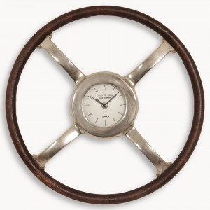 redlands-nickel-and-vintage-brown-leather-clock-ea7048-1.1100