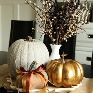 Rustic halloween style