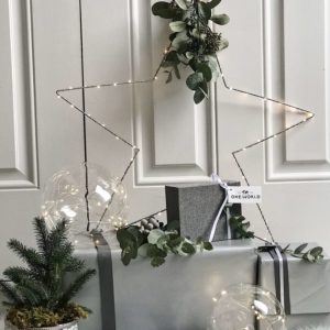 Christmas LED star decoration 