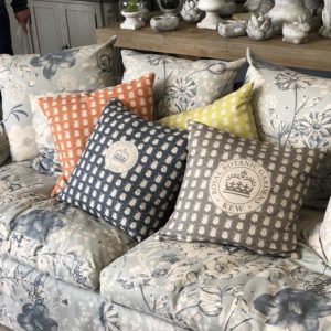 RHS Chelsea Kew Collection cushions