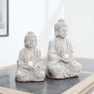 Buddha tea light holder